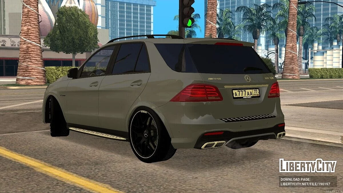Mercedes-Benz AMG GLE63s + CCD / GTA San Andreas