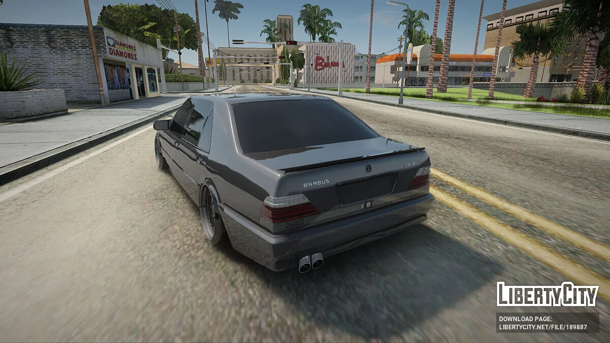 Mercedes-Benz Brabus 7.3 S / GTA San Andreas