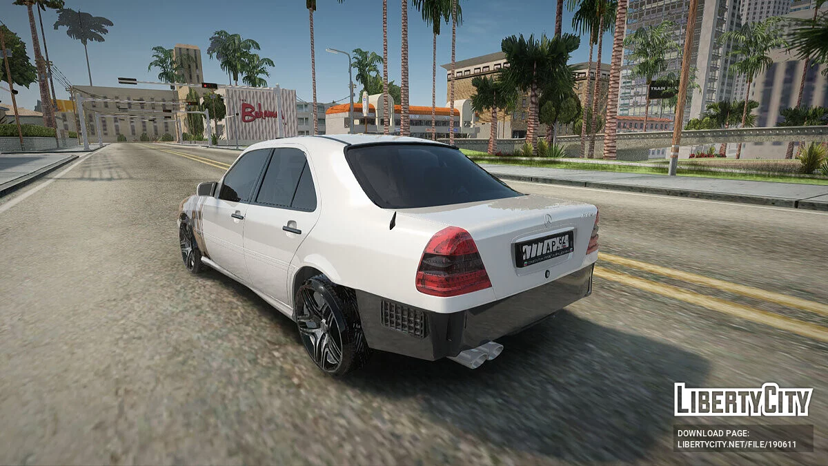 Mercedes-Benz C 43 После пожара / GTA San Andreas