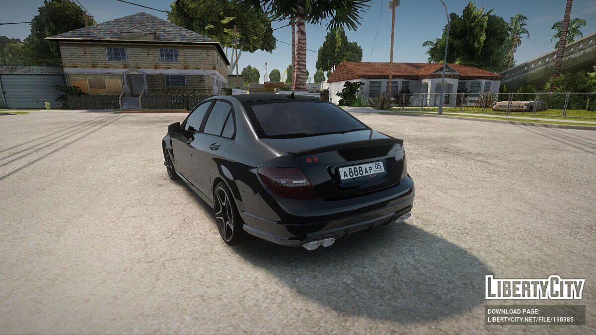 Mercedes-Benz C 63 / GTA San Andreas