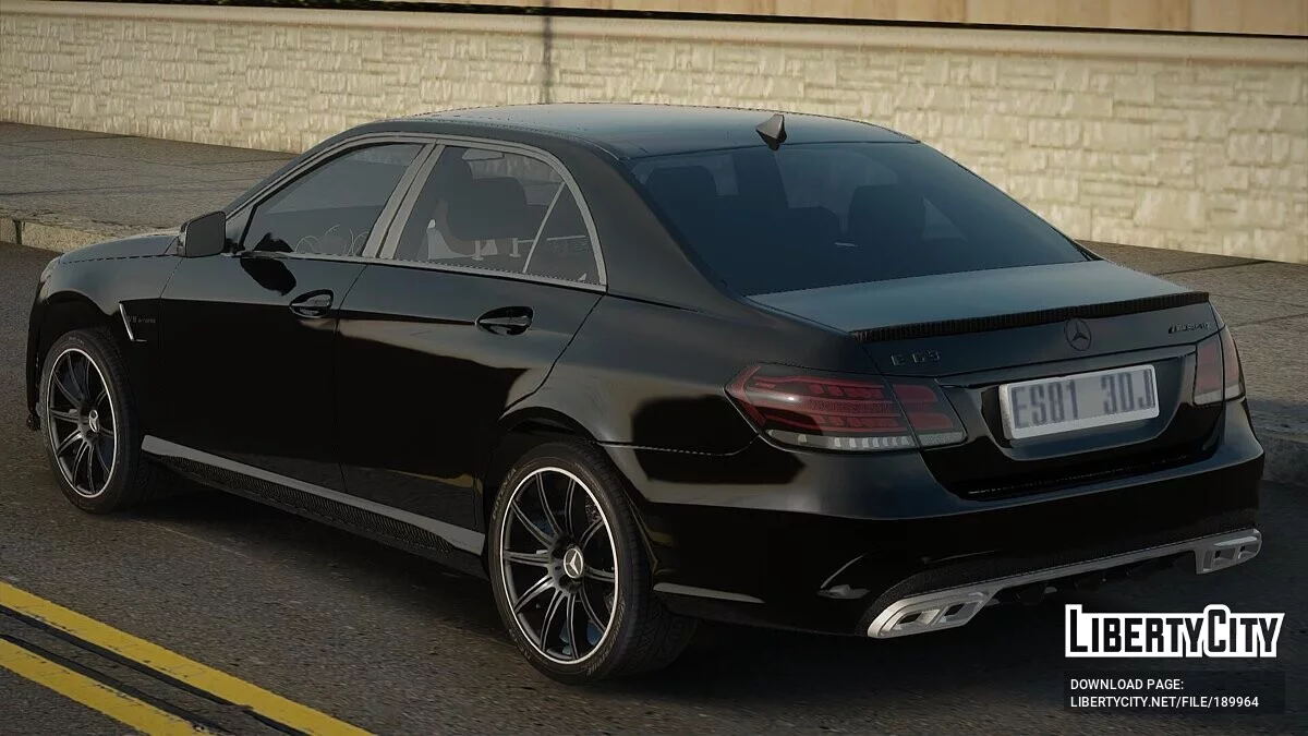 Mercedes-Benz E63 W212 / GTA San Andreas