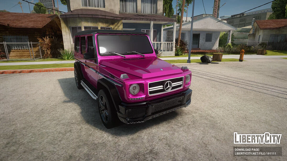 Mercedes-Benz G63 / GTA San Andreas