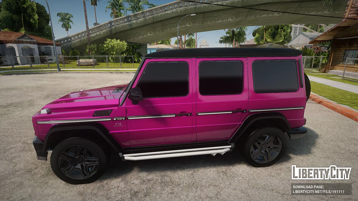 Mercedes-Benz G63 / GTA San Andreas