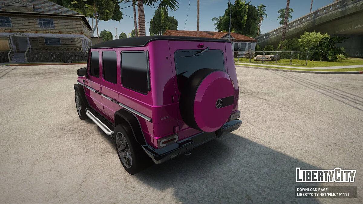 Mercedes-Benz G63 / GTA San Andreas