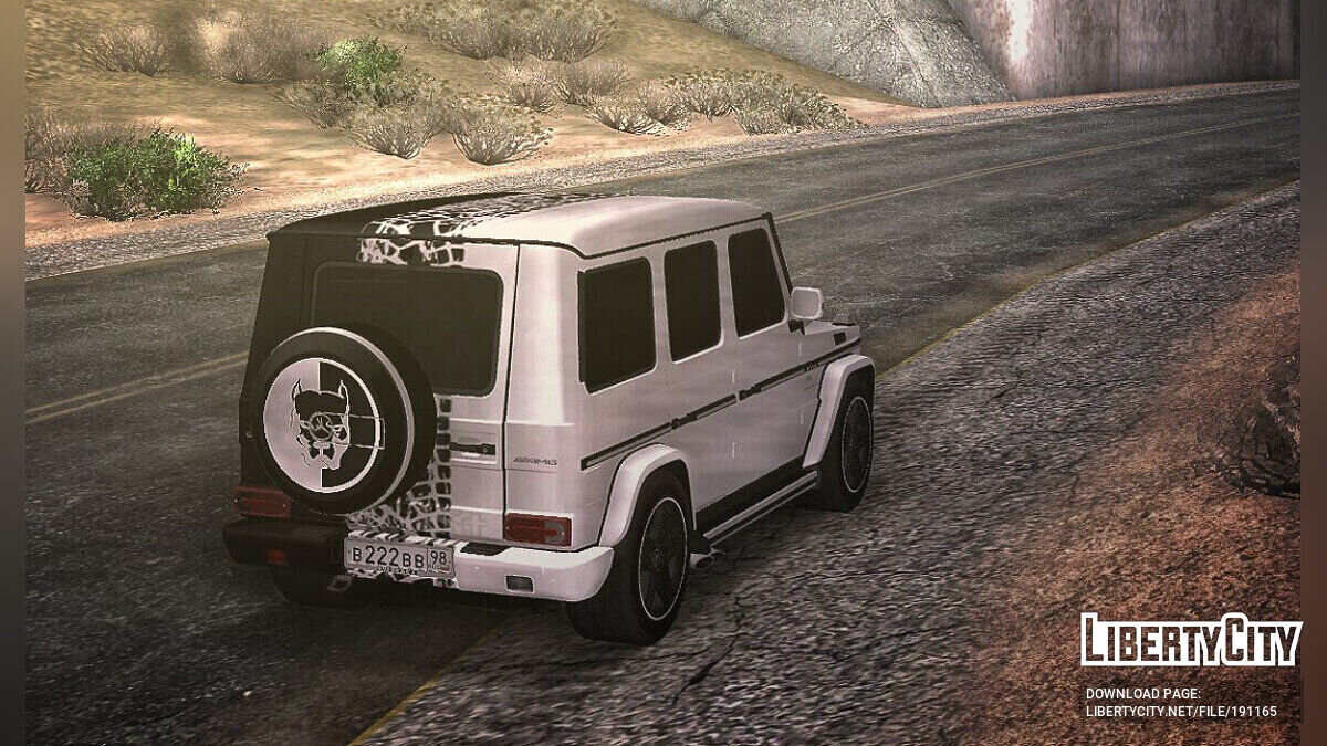 Скачать Mercedes-Benz Gelandewagen G55 AMG для GTA San Andreas