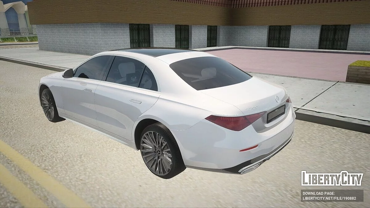 Mercedes-Benz S600 W223 / GTA San Andreas