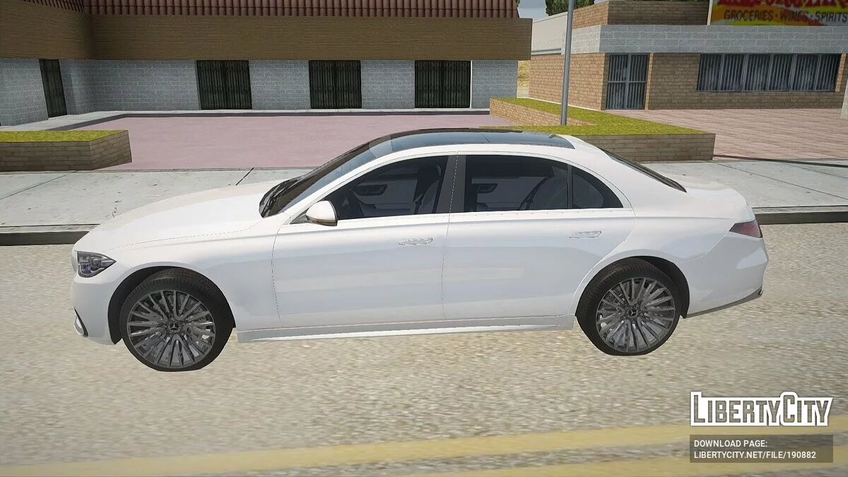 Mercedes-Benz S600 W223 / GTA San Andreas