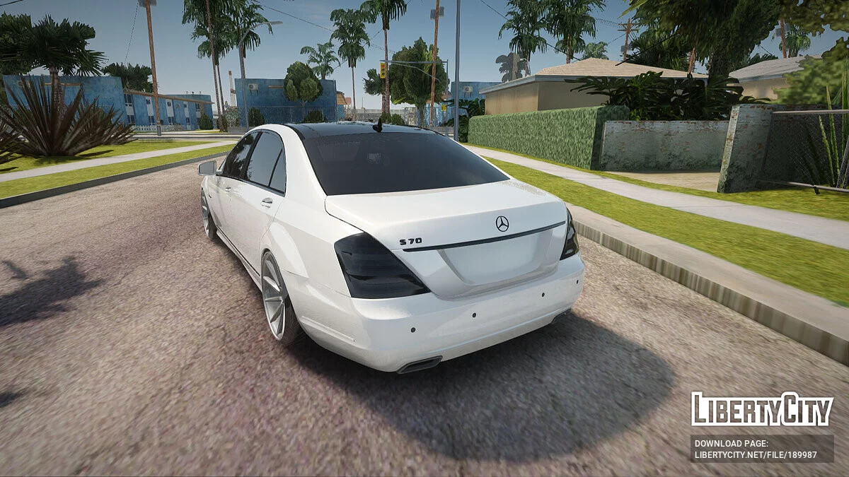 Mercedes-Benz S70 W221 / GTA San Andreas