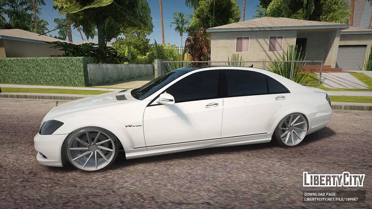 Mercedes-Benz S70 W221 / GTA San Andreas
