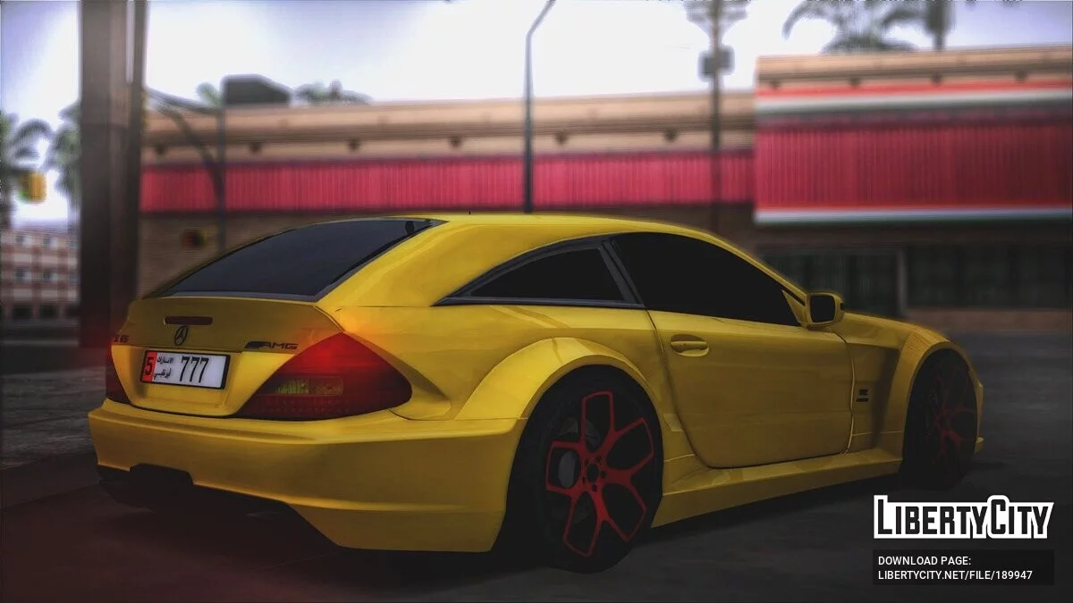Mercedes-Benz SL 65 Dubai / GTA San Andreas
