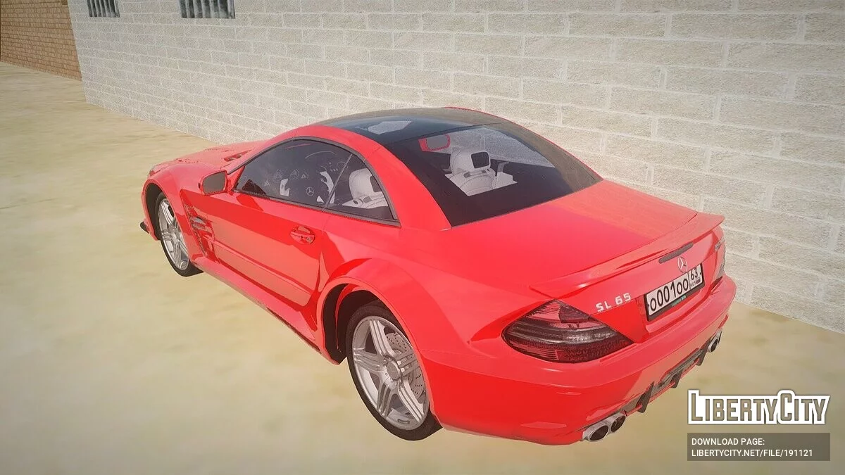 Mercedes-Benz SL65 AMG / GTA San Andreas