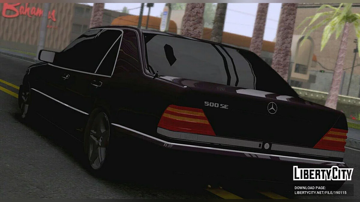 Mercedes-Benz W140 Битая / GTA San Andreas