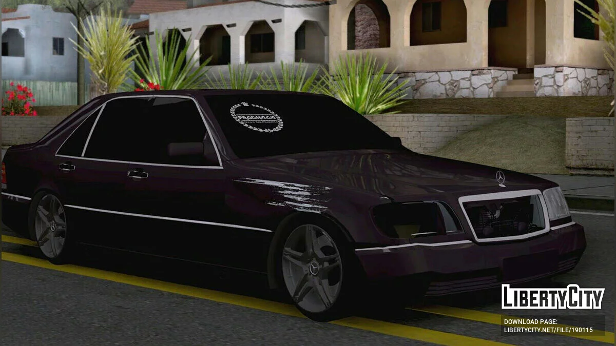 Mercedes-Benz W140 Битая / GTA San Andreas