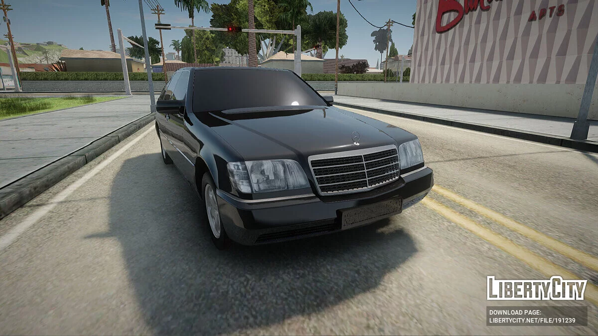 Mercedes-Benz W140 / GTA San Andreas