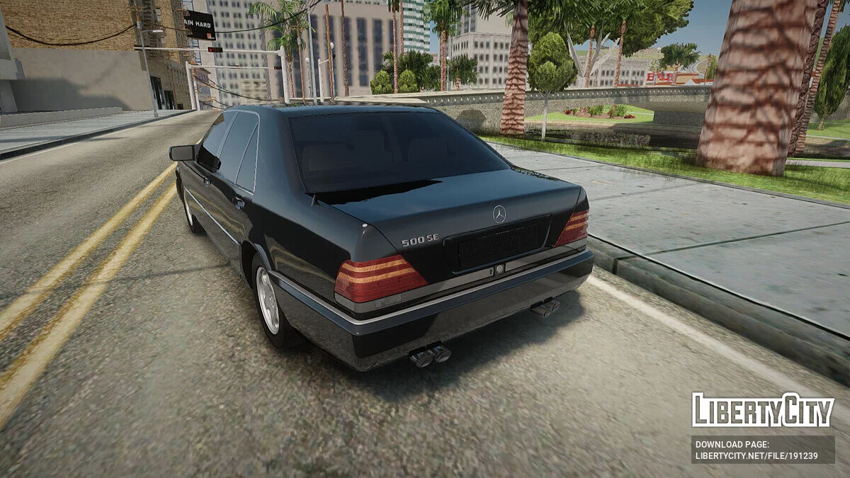 Mercedes-Benz W140 / GTA San Andreas
