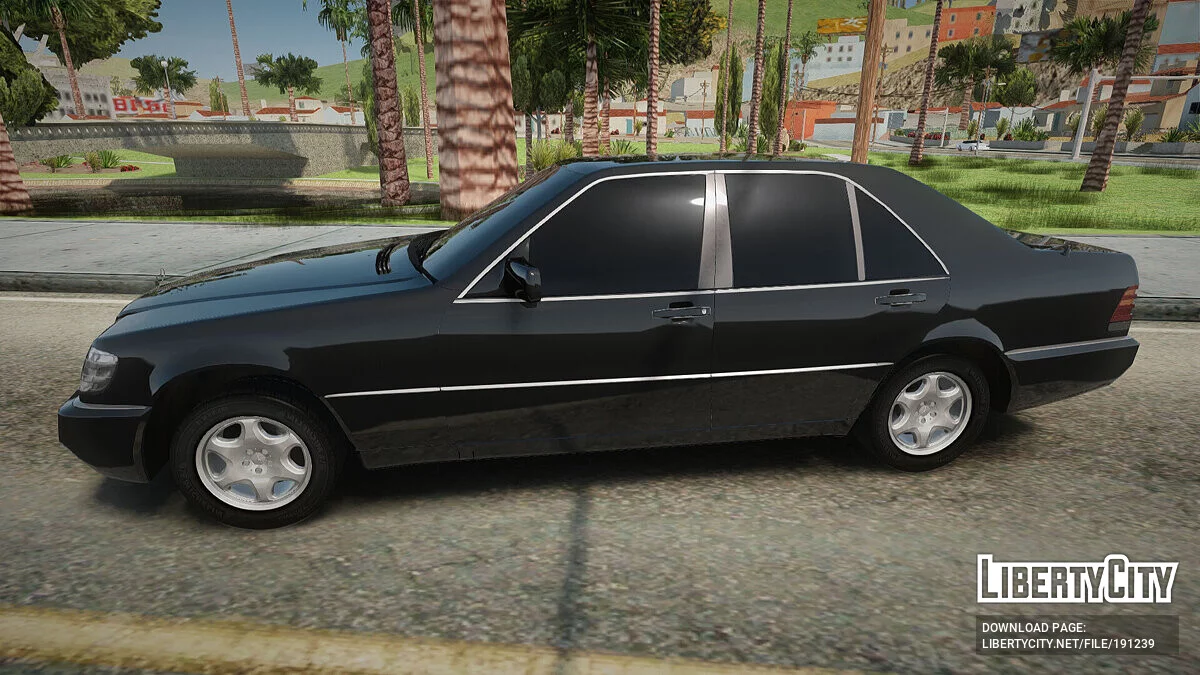Mercedes-Benz W140 / GTA San Andreas