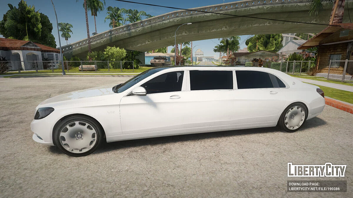 Mercedes-Maybach S600 X222 Limo / GTA San Andreas