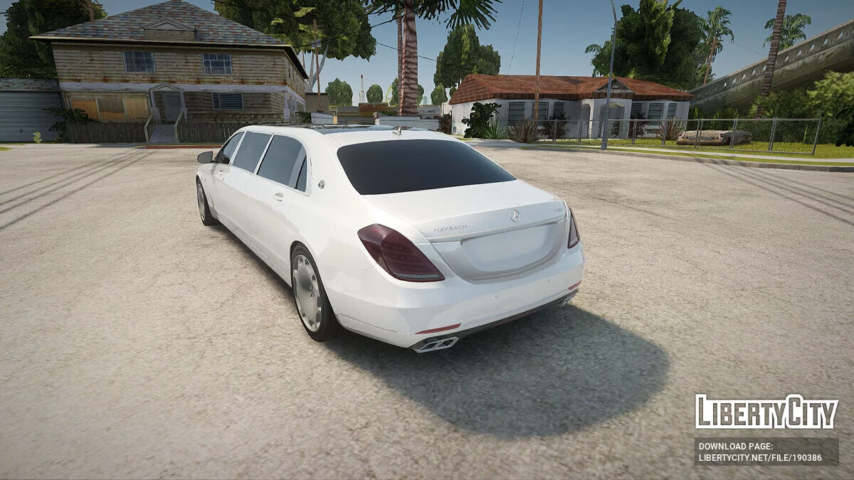 Mercedes-Maybach S600 X222 Limo / GTA San Andreas