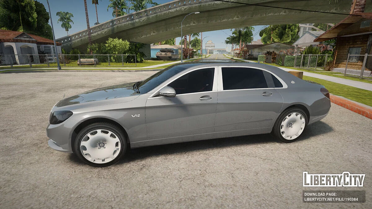 Mercedes-Maybach S600 X222 / GTA San Andreas