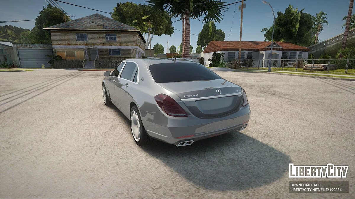 Mercedes-Maybach S600 X222 / GTA San Andreas