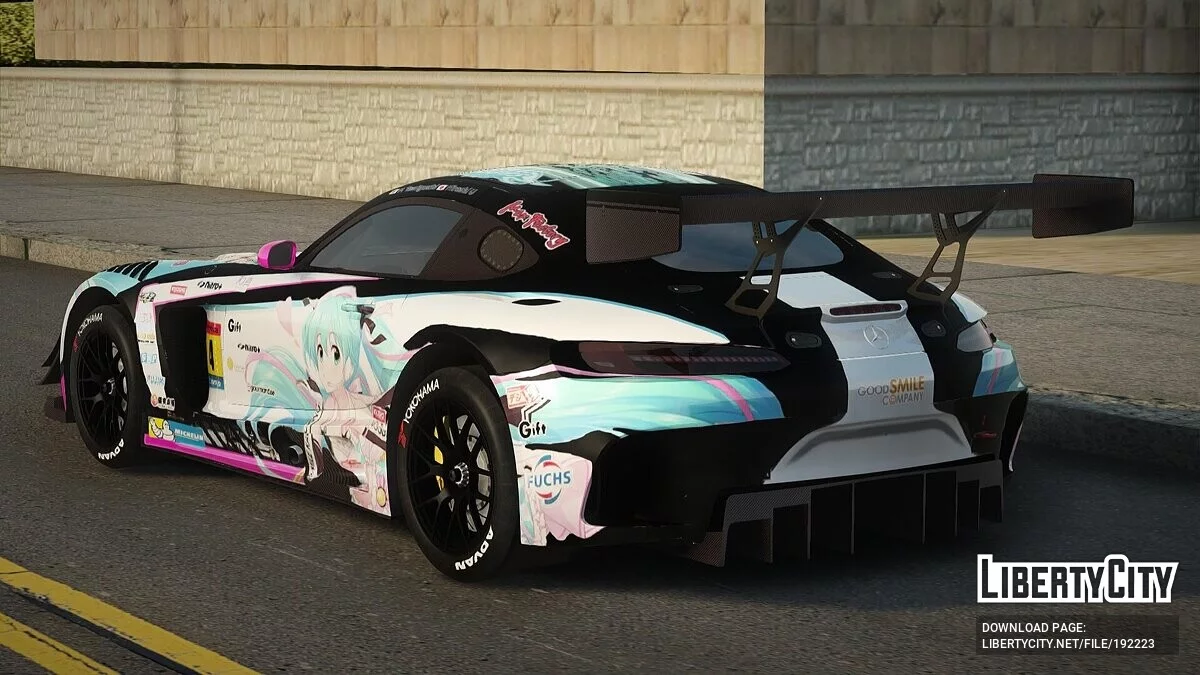 2016 Mercedes-Benz AMG GT3 / GTA San Andreas