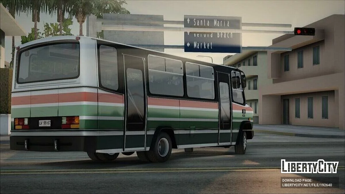 Mercedes-Benz 1993 LR Bus LO-809 / GTA San Andreas