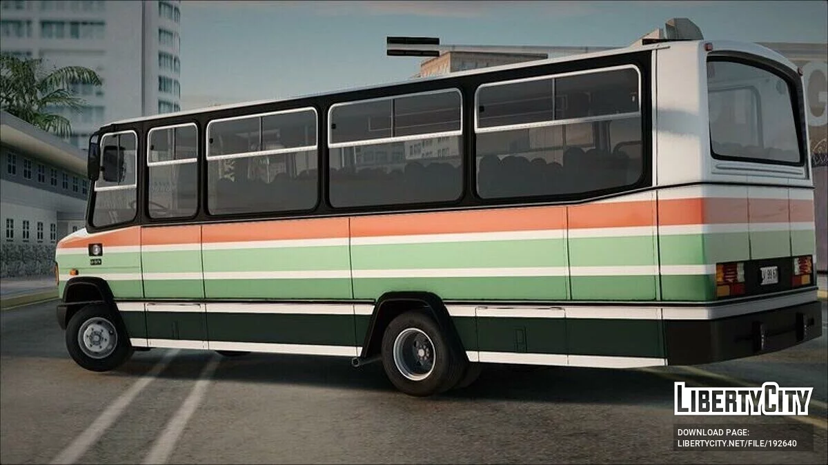 Mercedes-Benz 1993 LR Bus LO-809 / GTA San Andreas