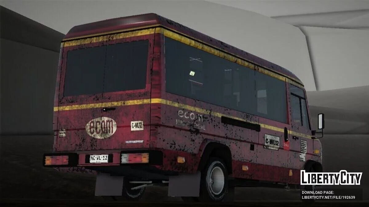 Mercedes-Benz 307-D Minibus 16 4x4 / GTA San Andreas
