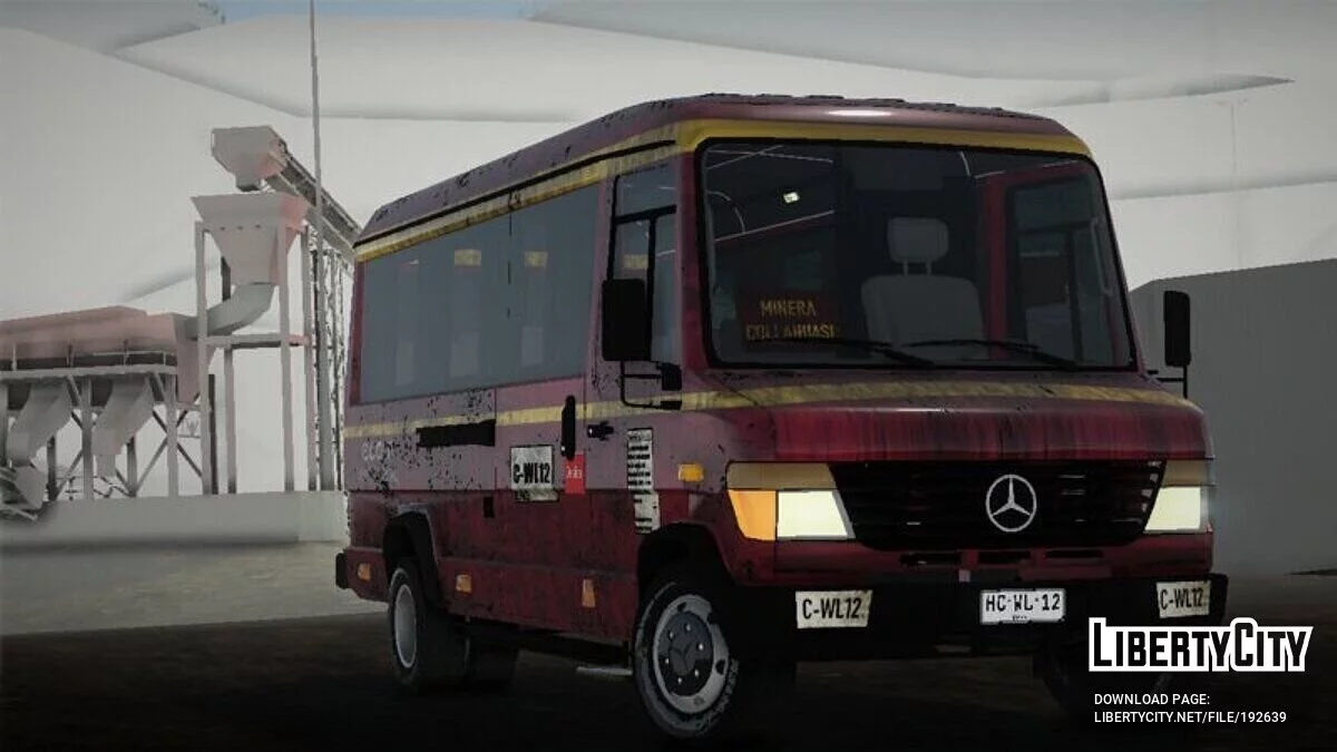 Mercedes-Benz 307-D Minibus 16 4x4 / GTA San Andreas
