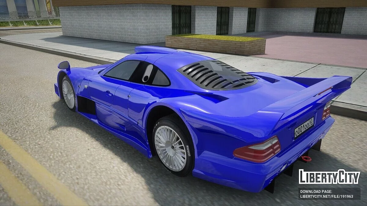 Mercedes-Benz AMG CLK GTR / GTA San Andreas