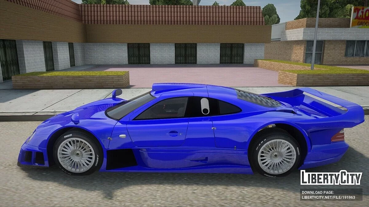 Mercedes-Benz AMG CLK GTR / GTA San Andreas