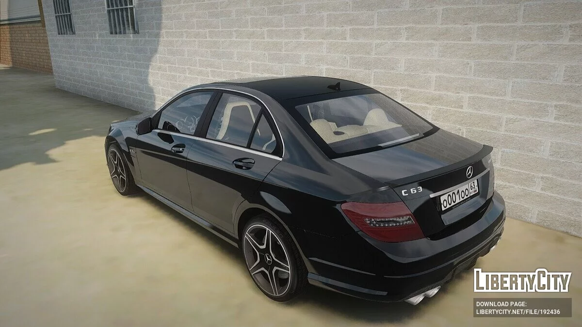 Mercedes-Benz C63 AMG (W204) / GTA San Andreas