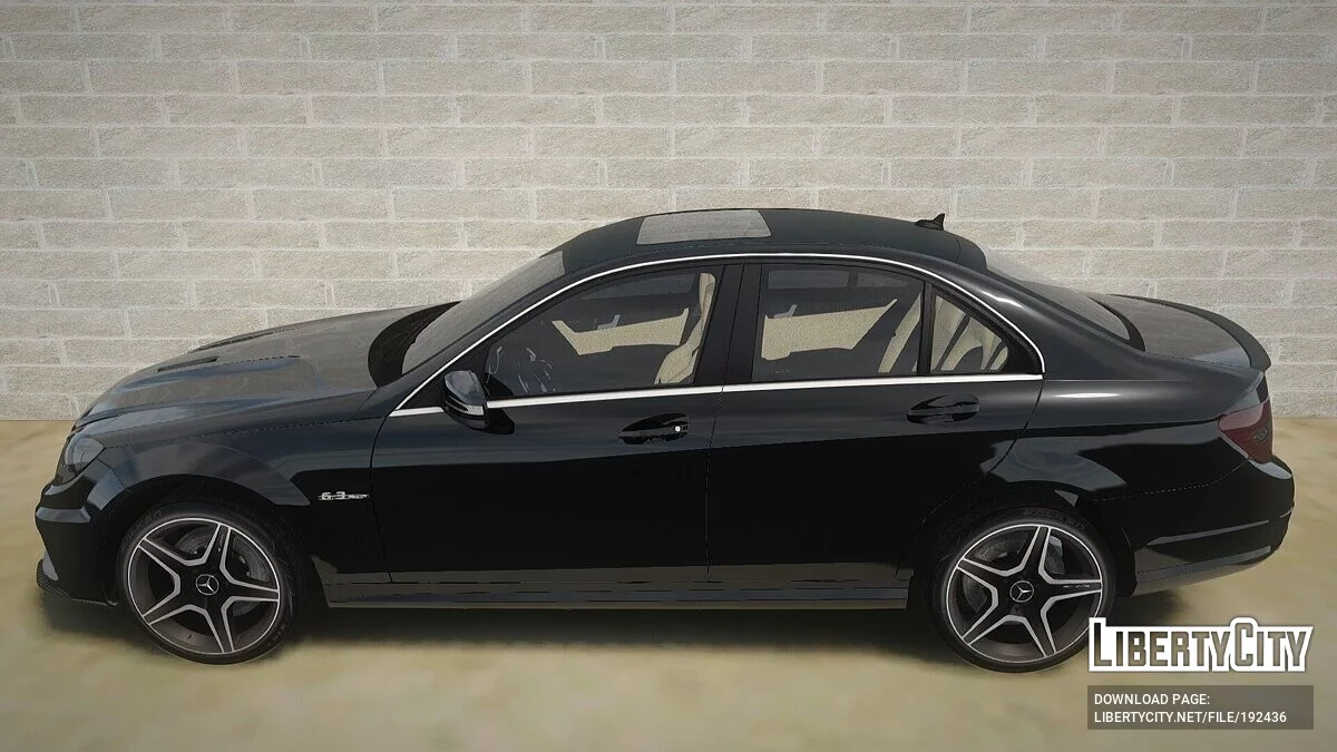 Mercedes-Benz C63 AMG (W204) / GTA San Andreas