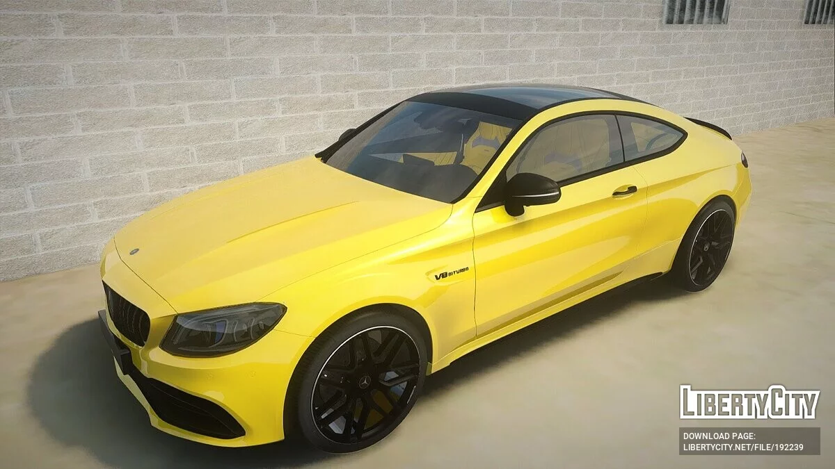 Mercedes-Benz C63s AMG / GTA San Andreas