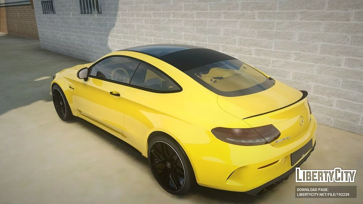 Mercedes-Benz C63s AMG / GTA San Andreas
