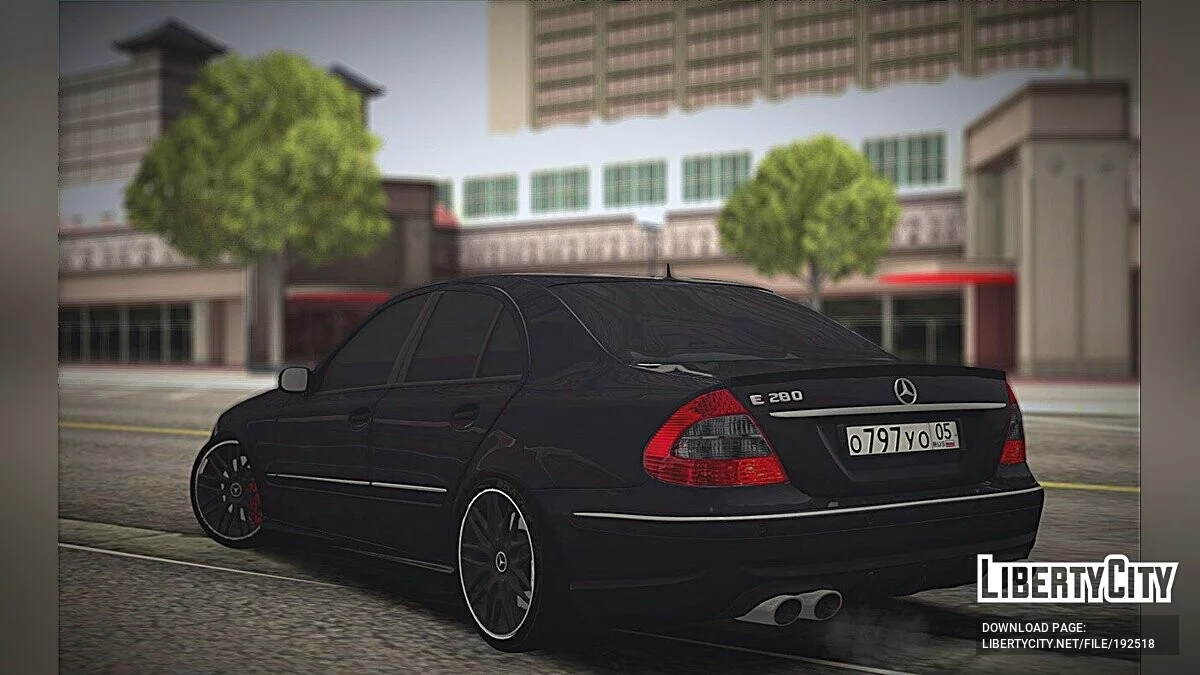 Mercedes-Benz E280 W211 / GTA San Andreas