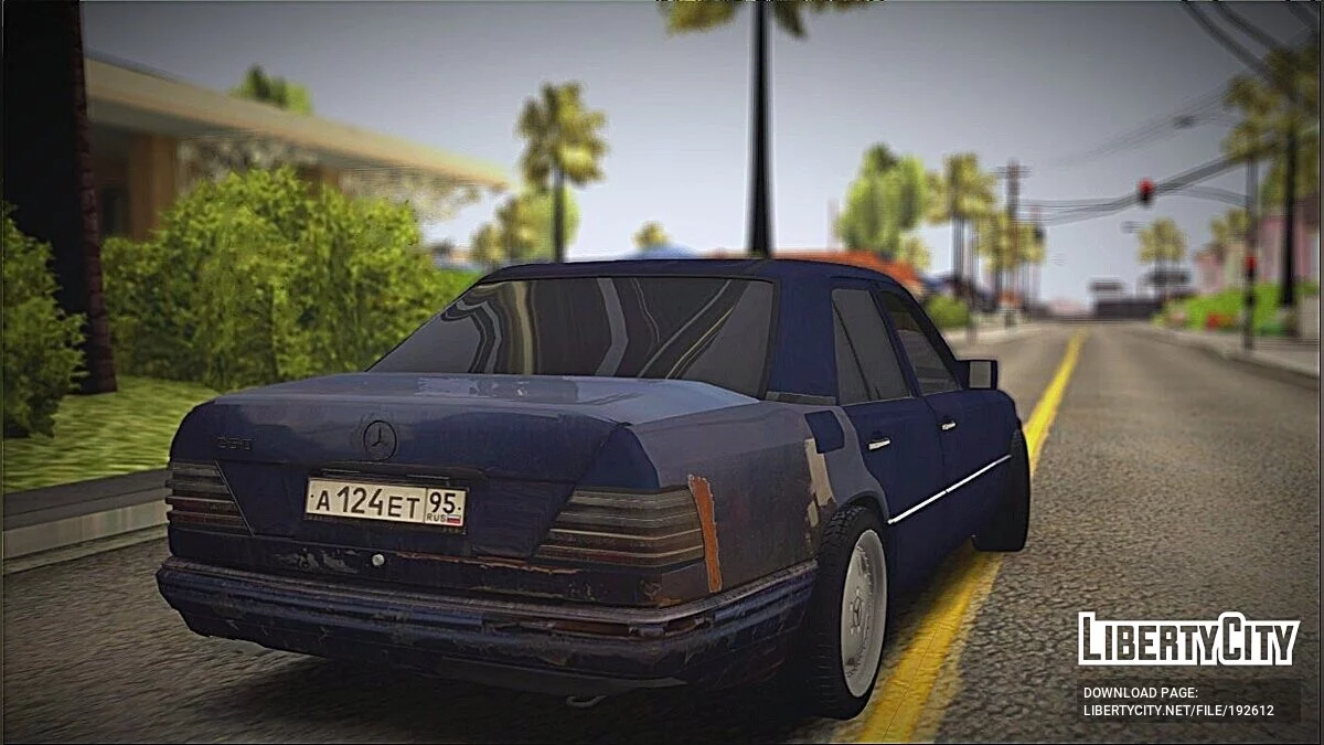 Mercedes-Benz E500 W124 1994 / GTA San Andreas