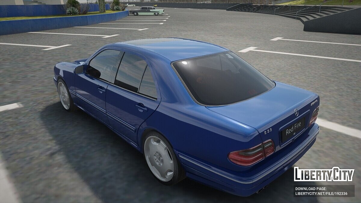 Скачать Mercedes-Benz E55 AMG (W210) для GTA San Andreas