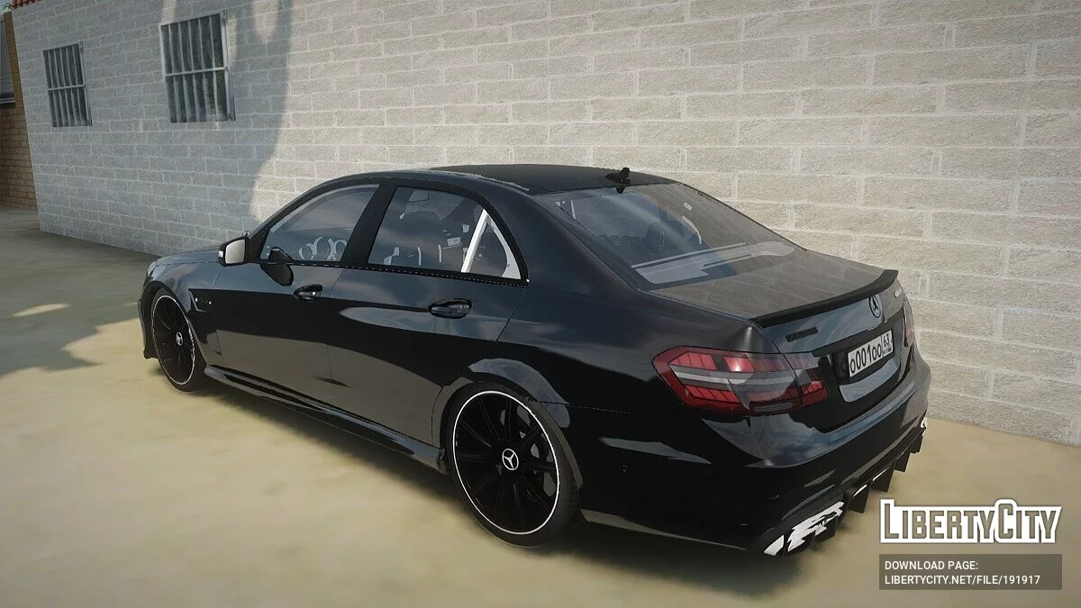 Mercedes-Benz E63 W212 AMG / GTA San Andreas