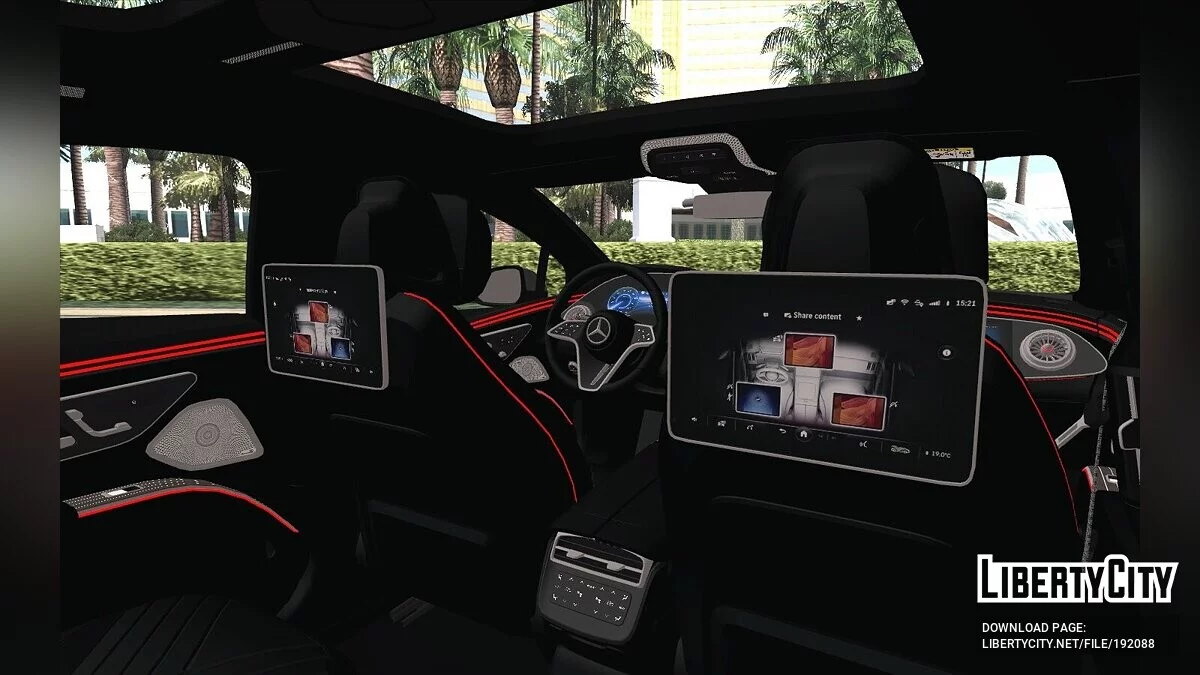 Mercedes-Benz EQS 580 / GTA San Andreas