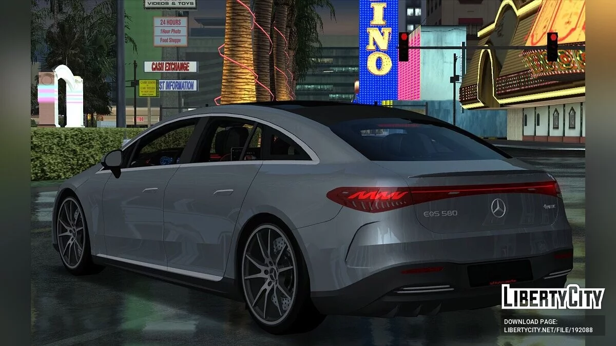 Mercedes-Benz EQS 580 / GTA San Andreas