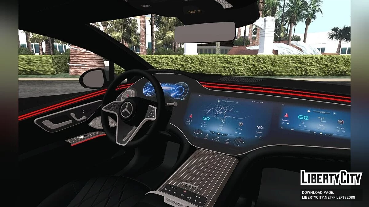 Mercedes-Benz EQS 580 / GTA San Andreas