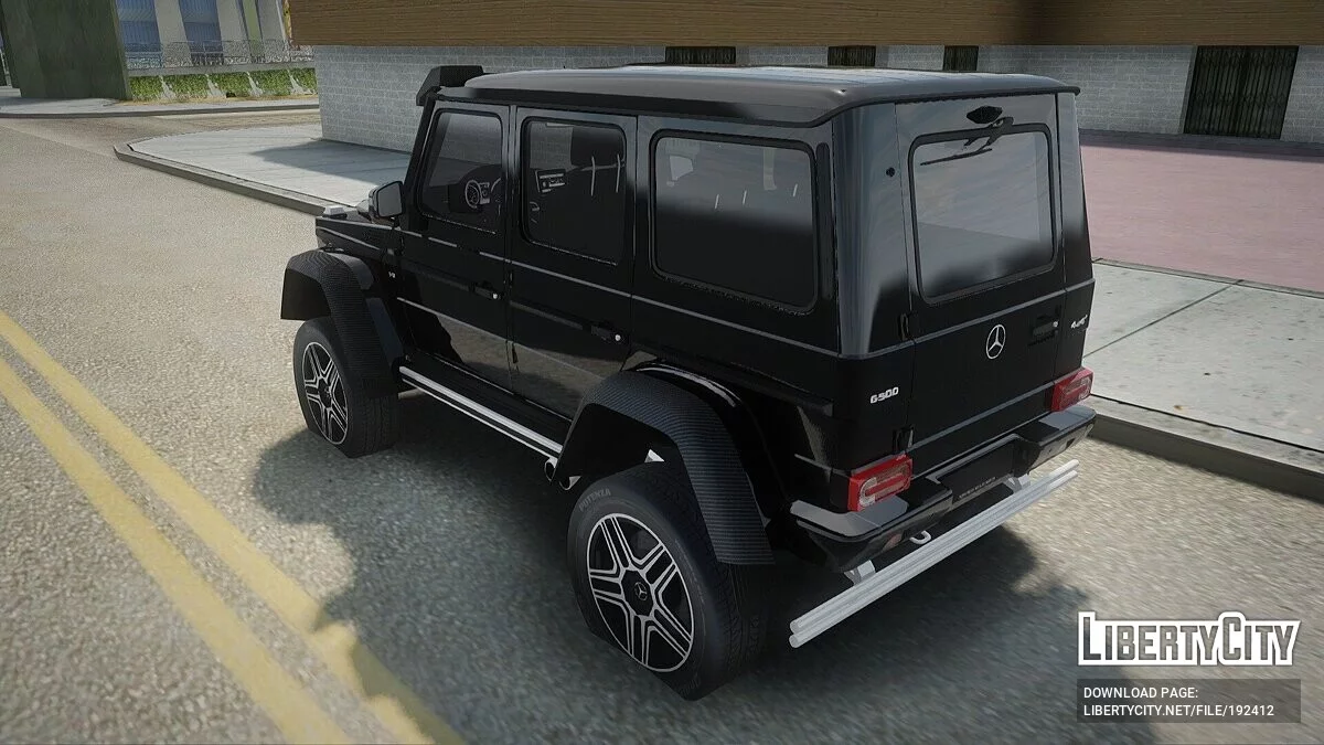 Mercedes-Benz G500 4×4 / GTA San Andreas