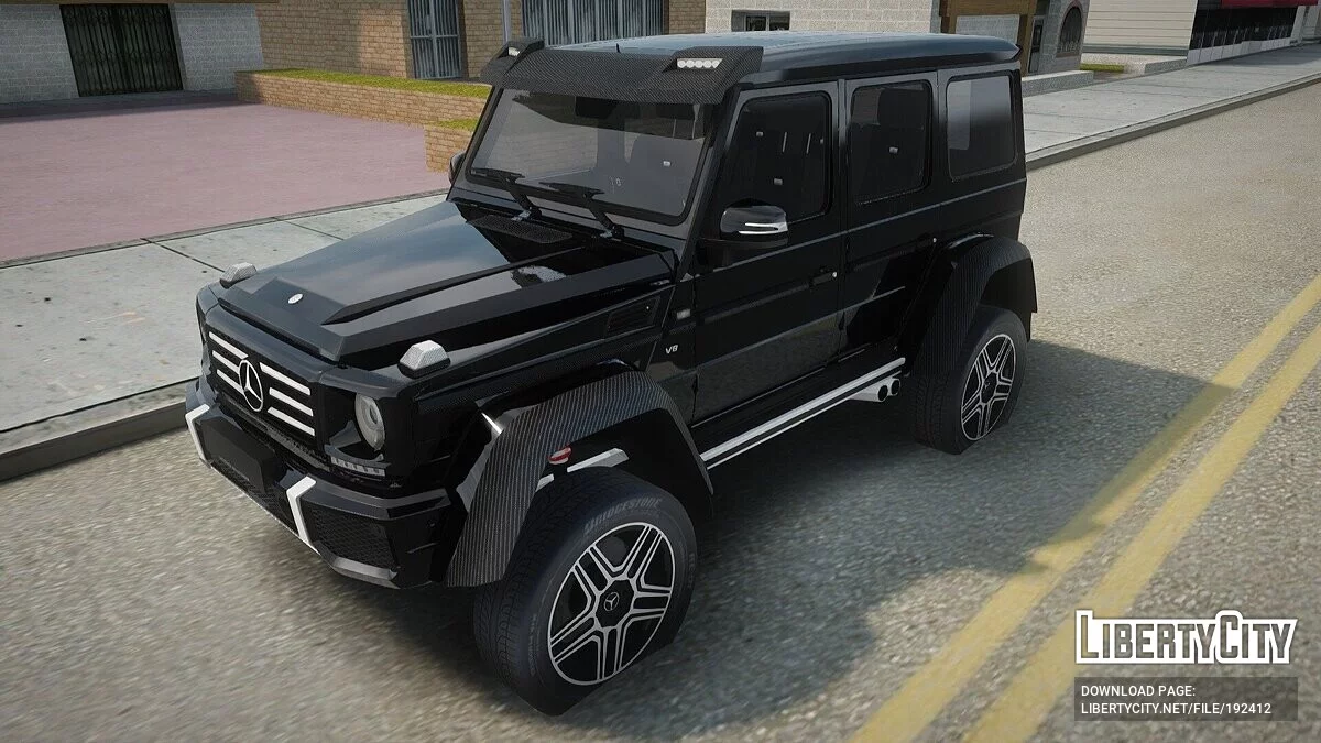 Mercedes-Benz G500 4×4 / GTA San Andreas