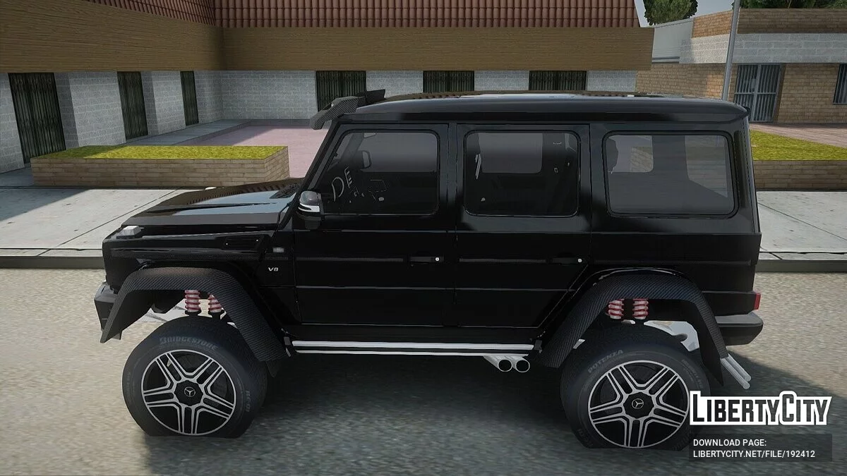 Mercedes-Benz G500 4×4 / GTA San Andreas