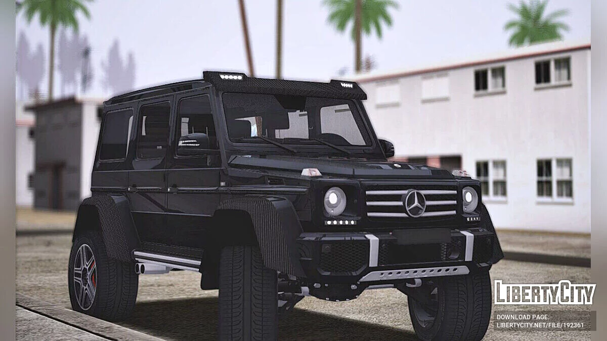 Mercedes-Benz G500 4x4 / GTA San Andreas