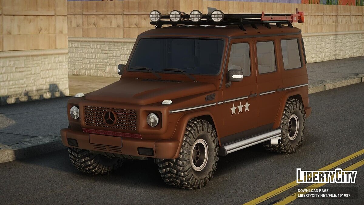 Скачать Mercedes-Benz G500 (Style Weimaraner Just Cause 3) для GTA San  Andreas