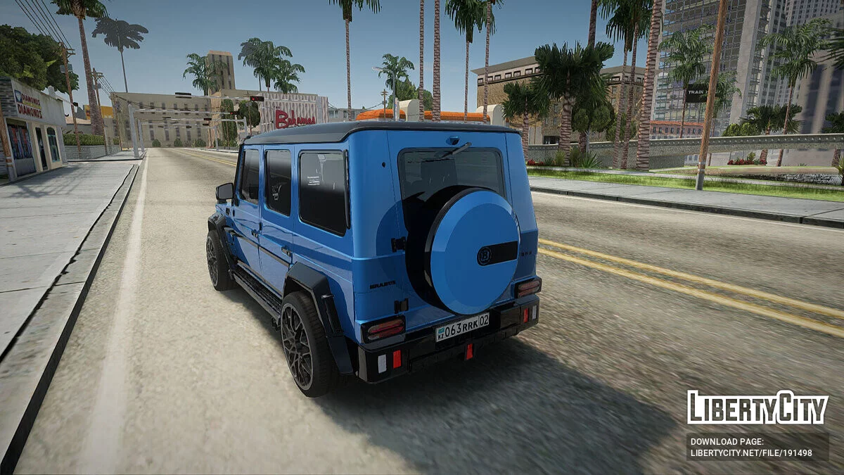 Mercedes-Benz G63 Brabus / GTA San Andreas