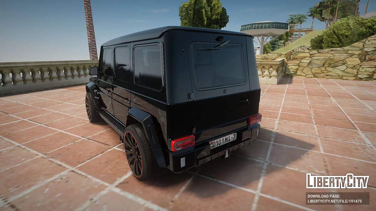 Mercedes-Benz G700 / GTA San Andreas