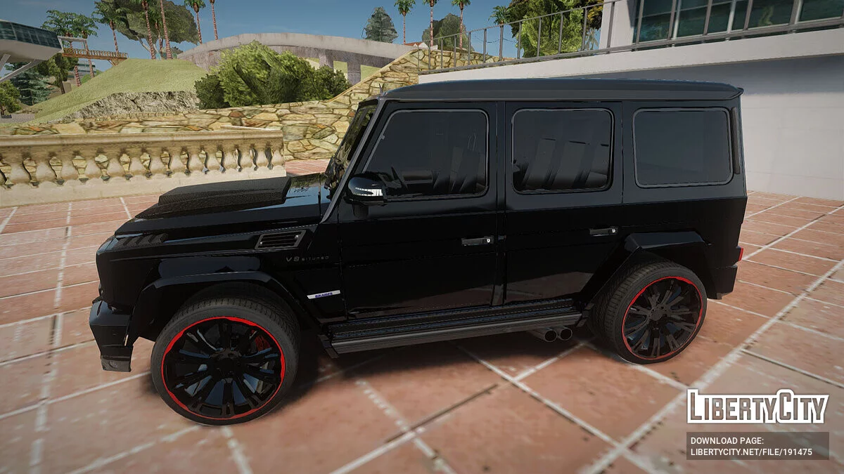 Mercedes-Benz G700 / GTA San Andreas
